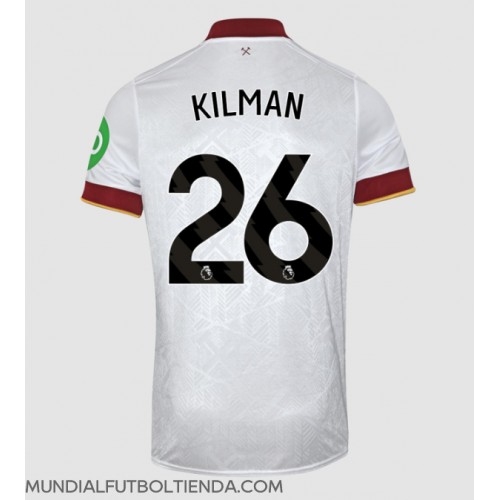 Camiseta West Ham United Max Kilman #26 Tercera Equipación Replica 2024-25 mangas cortas